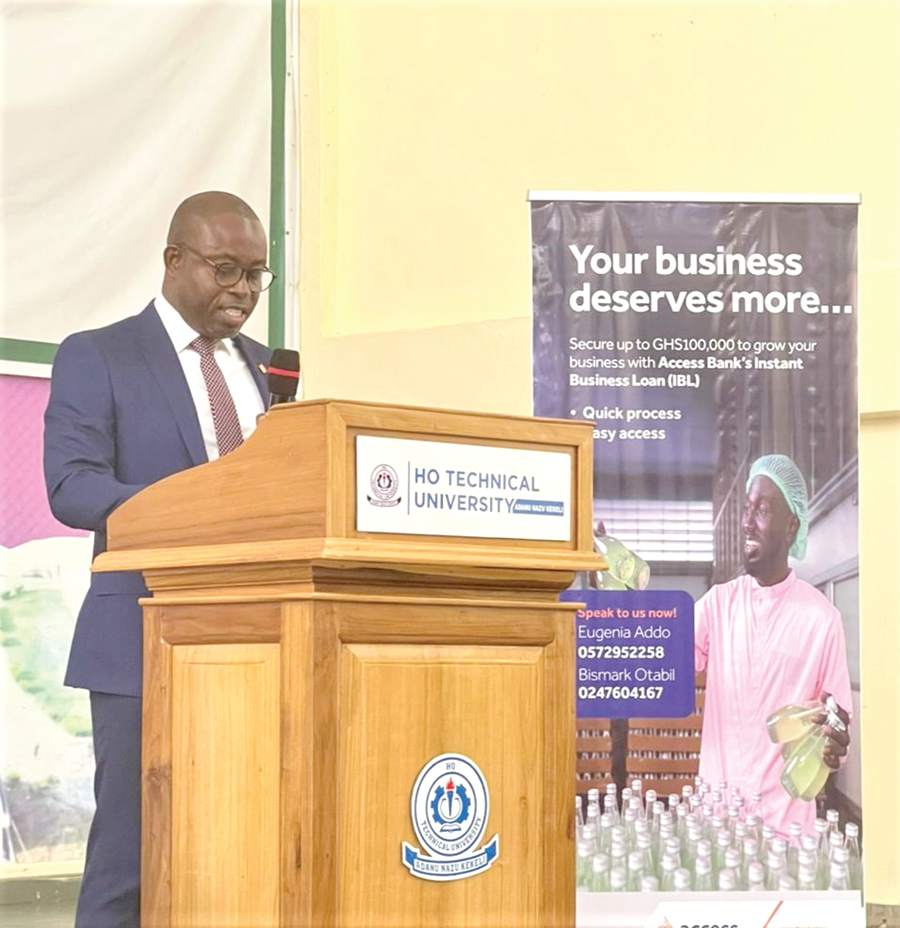 • Kafui Bimpe — Group Head for Business Banking, Access Bank Ghana Adoption of digital tools key to SMEs survival